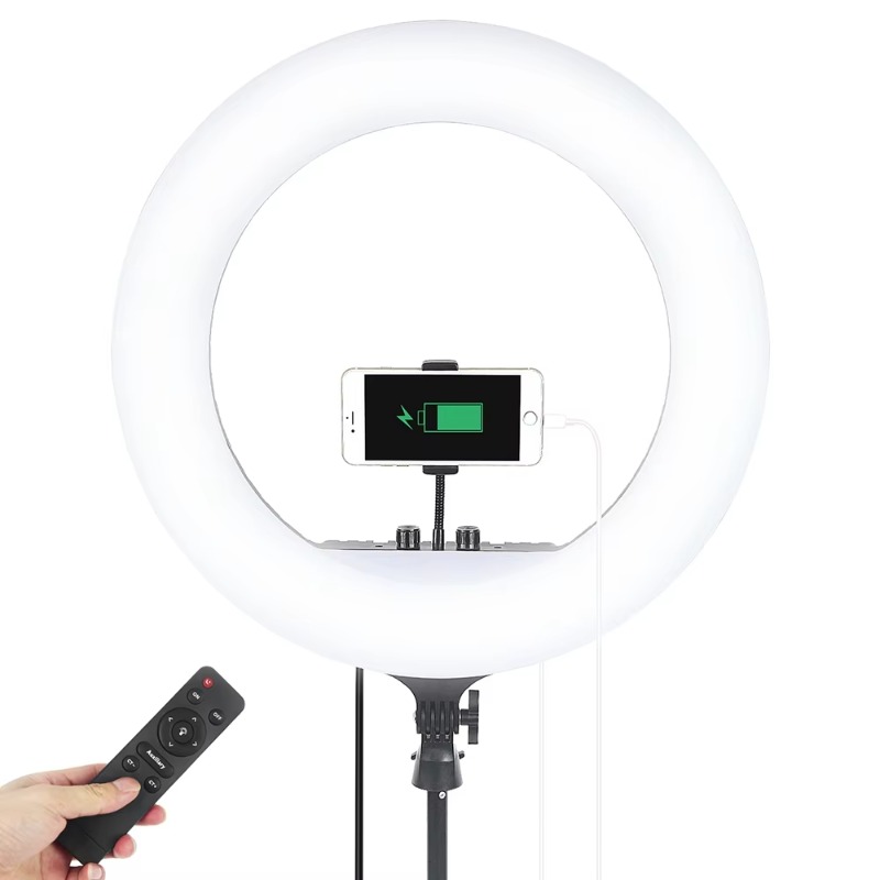 Ring Light 18 Inch Studio - ضوء حلقي مقاس 18 بوصة مع