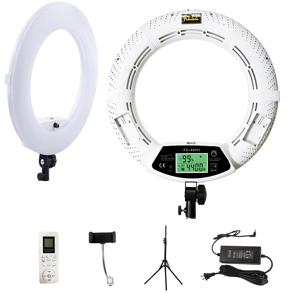 Ring Light 18 Inch Studio - 18 بوصة Led حلقة أضواء مع
