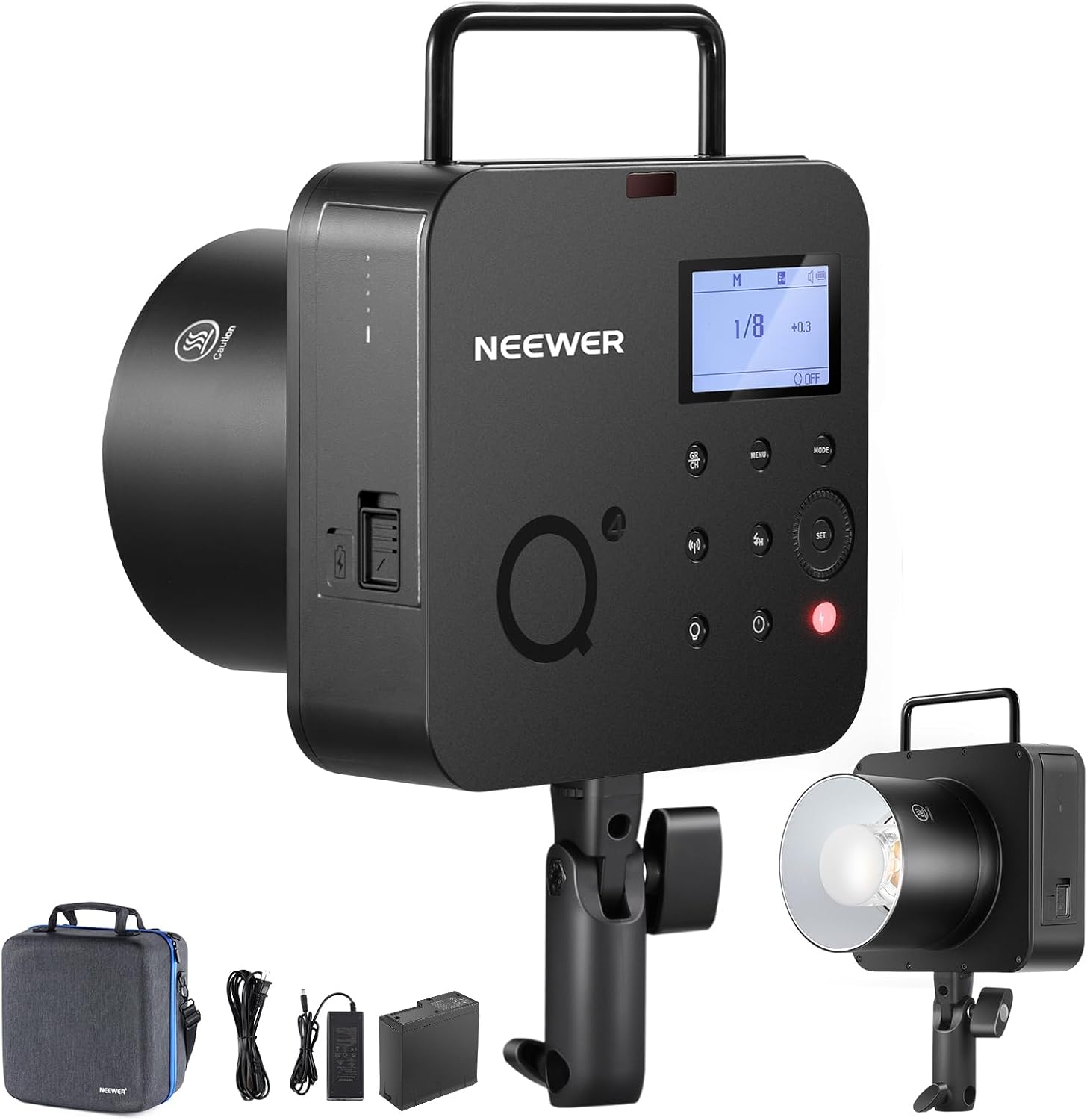 Studio Strobe Hss Ttl - نيور Q4 400 واط 2.4G TTL