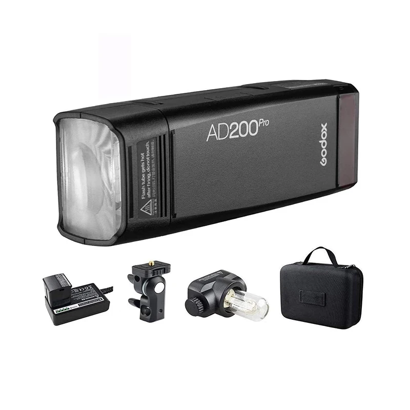 Studio Strobe Hss Ttl - فلاش استوديو Godox AD200pro بقوة 200