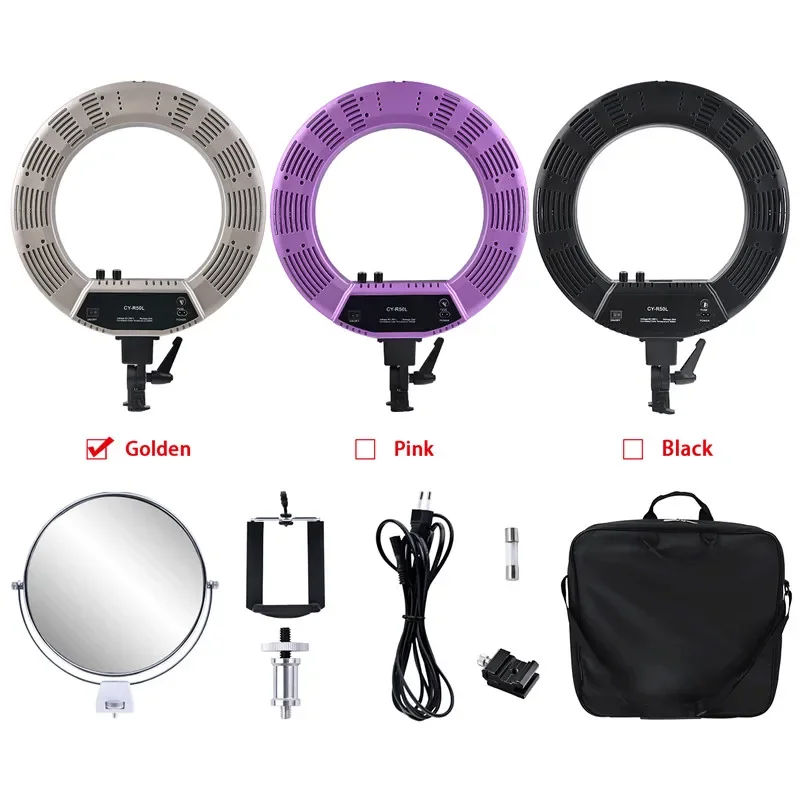 Ring Light 18 Inch Studio - إضاءة حلقية قابلة للتعديل بحجم 18