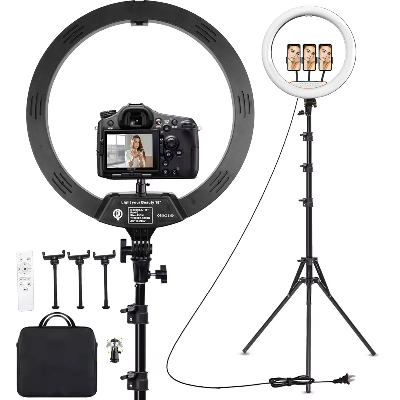 Ring Light 18 Inch Studio - 18 بوصة مصباح مصمم على شكل