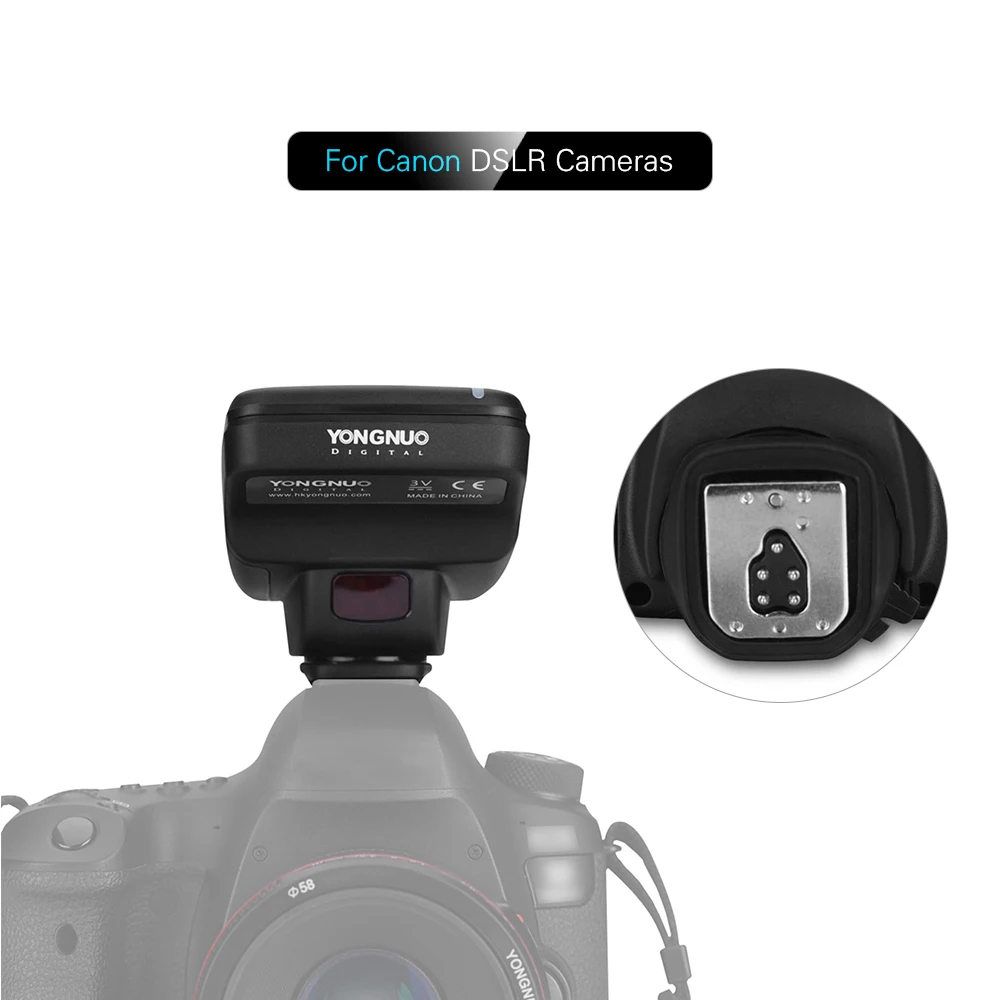 Wireless Flash Trigger 2.4G - متوفر حاليًا: مشغل فلاش لاسلكي YONGNUO