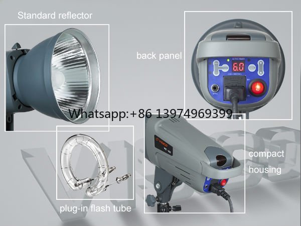 Studio Strobe Light 600W - معدات إضاءة تصوير فوتوغرافي CE ROHS