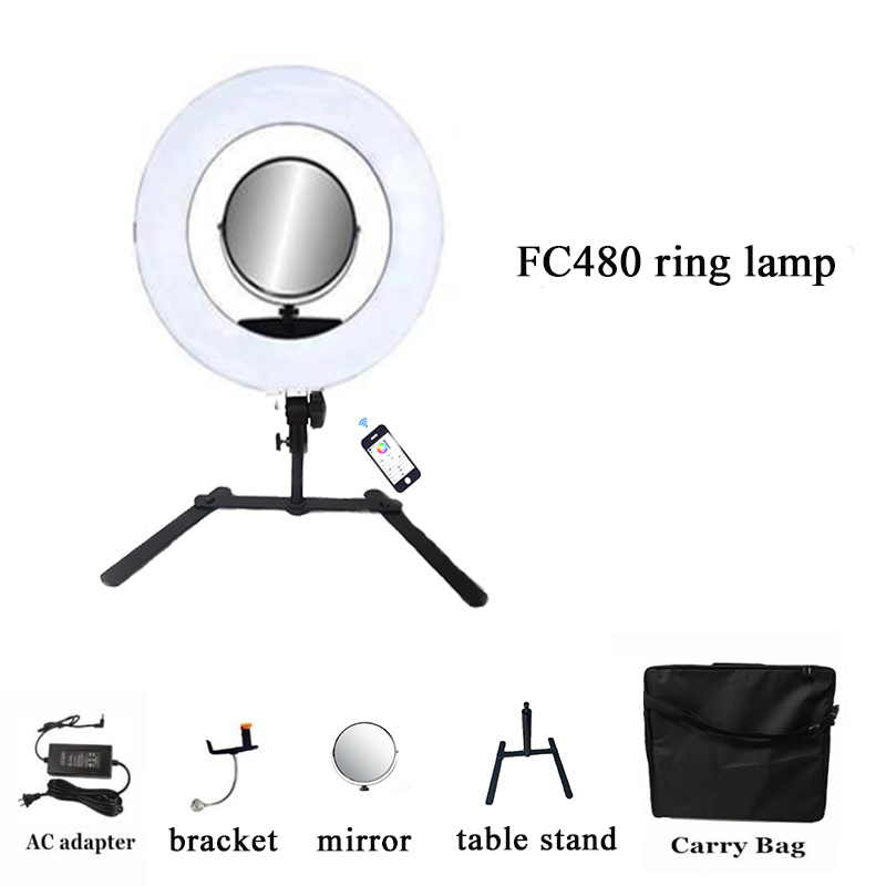 Ring Light 18 Inch Studio - Yidoblo 18 بوصة FC480 RGB LED