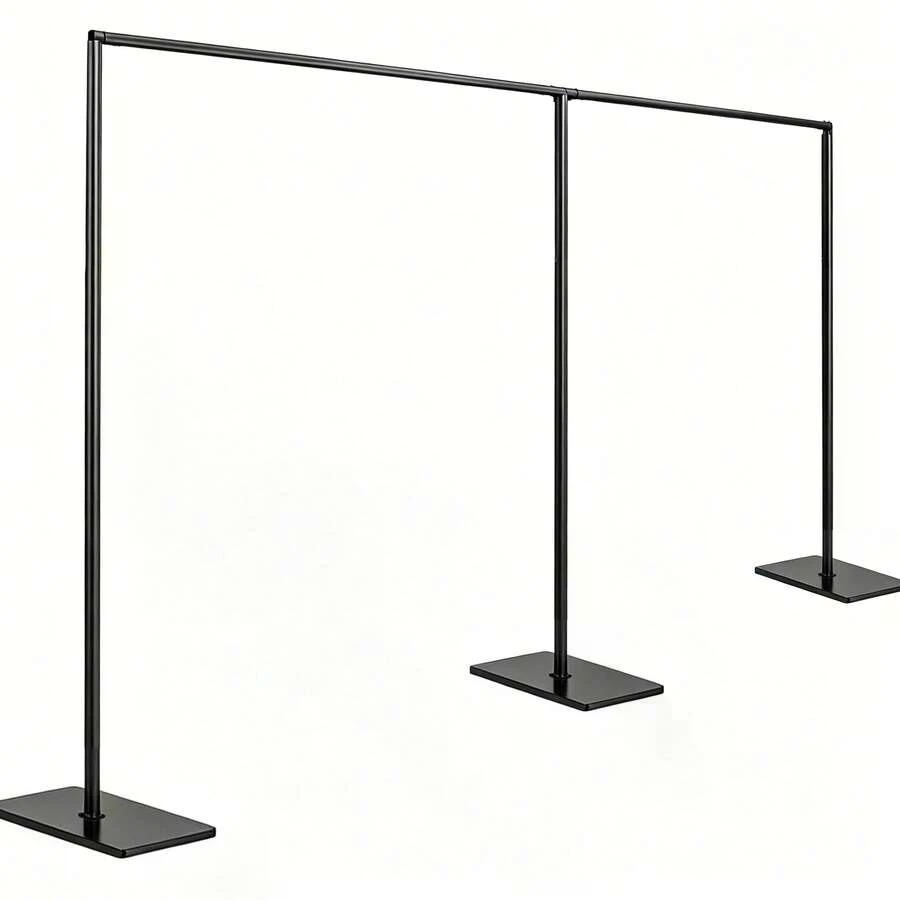 Photography Backdrop Stand Kit - قوس زفاف وخلفية مقاس 10 ×