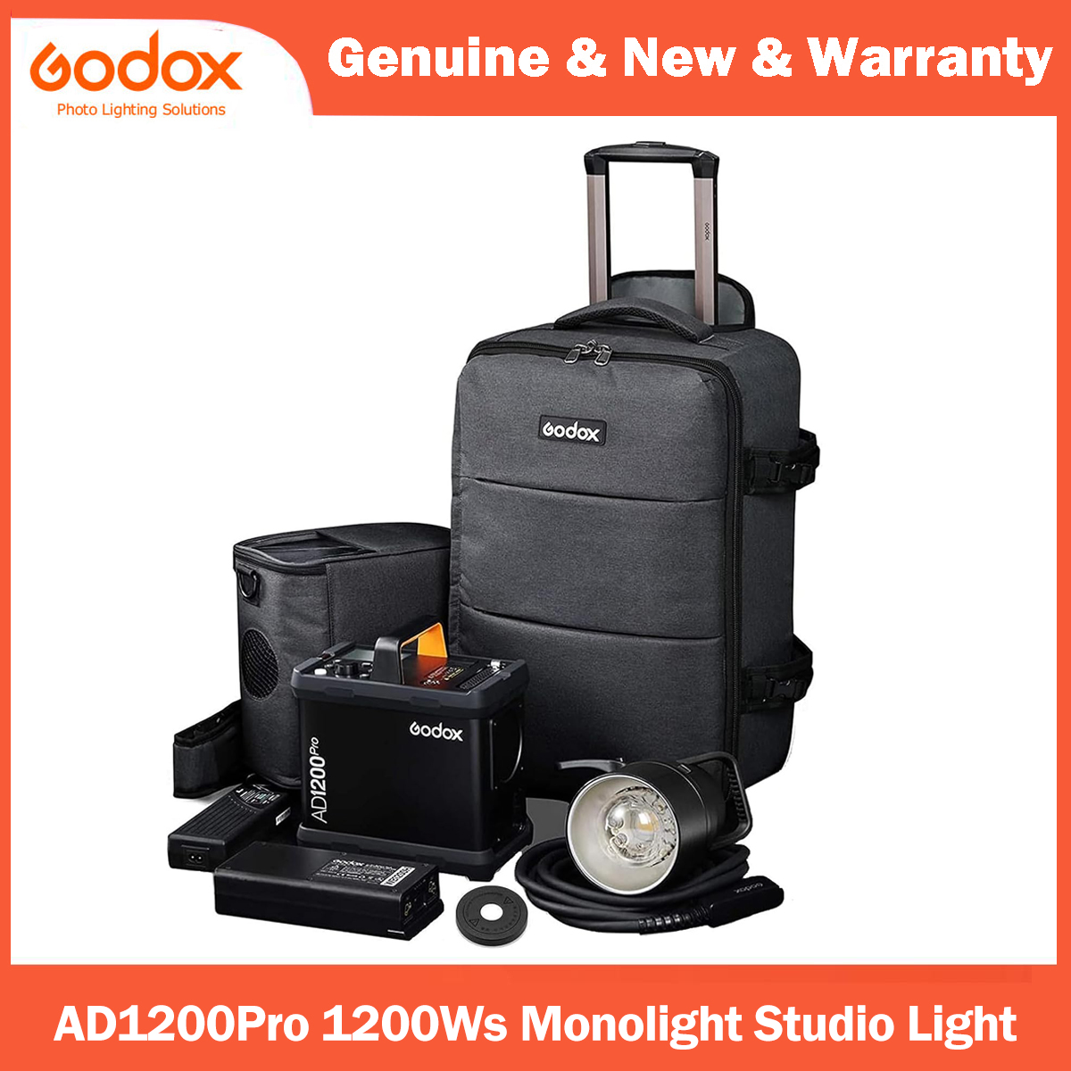 Studio Strobe Hss Ttl - Godox AD1200Pro 1200Ws Monolight Studio Light