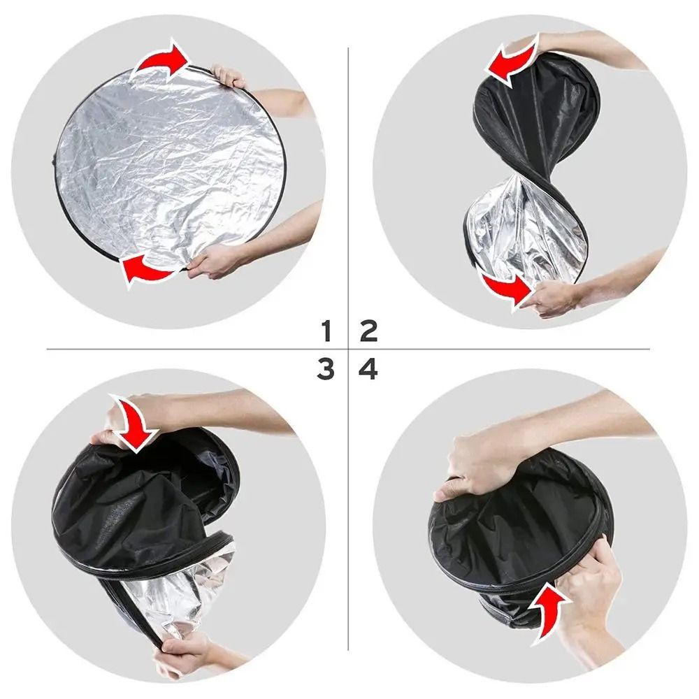 عاكس 30 سنتيمتر 60 سنتيمتر 80  - مراجعة Reflector 5 In 1 110Cm وسعره