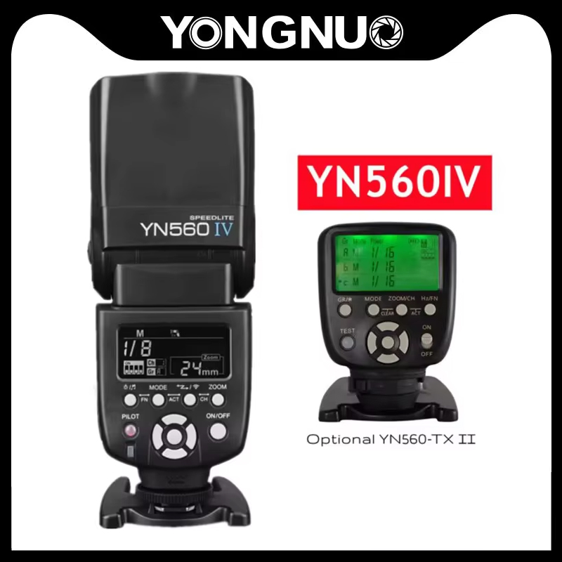 فلاش لاسلكي YONGNUO YN560 IV Y - مراجعة Wireless Flash Trigger 2.4G وسعره