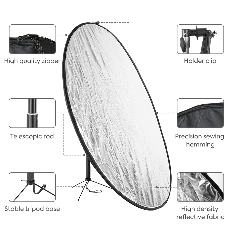 60/110 سنتيمتر 5in1 عاكس مجموع - مراجعة Reflector 5 In 1 110Cm وسعره