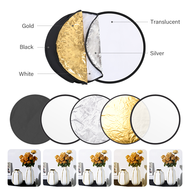 60/110 سنتيمتر 5in1 عاكس مجموع - مراجعة Reflector 5 In 1 110Cm وسعره