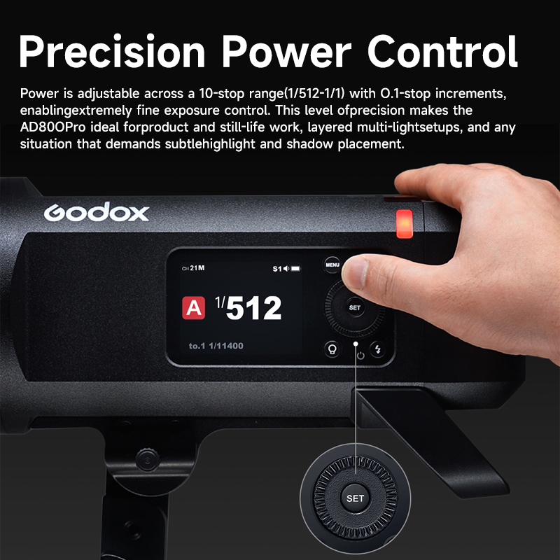 جودوكس AD800 Pro فلاش استوديو  - مراجعة Studio Strobe Hss Ttl وسعره
