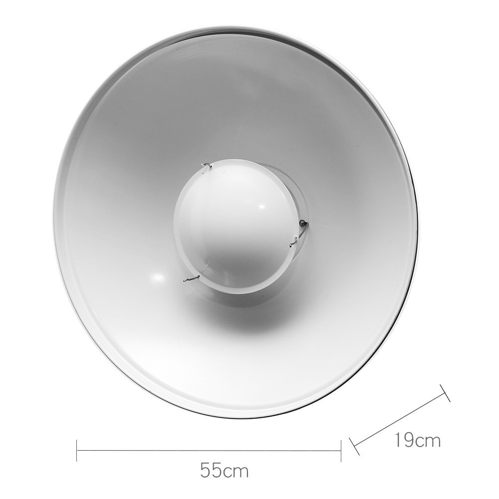 Godox 55 سم 22 بوصة Studio Whi - مراجعة Beauty Dish 55Cm Studio وسعره