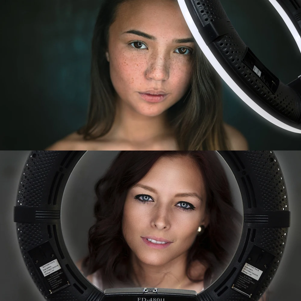 【2026】CHKJ FD-480II مصباح حلقي - مراجعة Ring Light 18 Inch Studio وسعره
