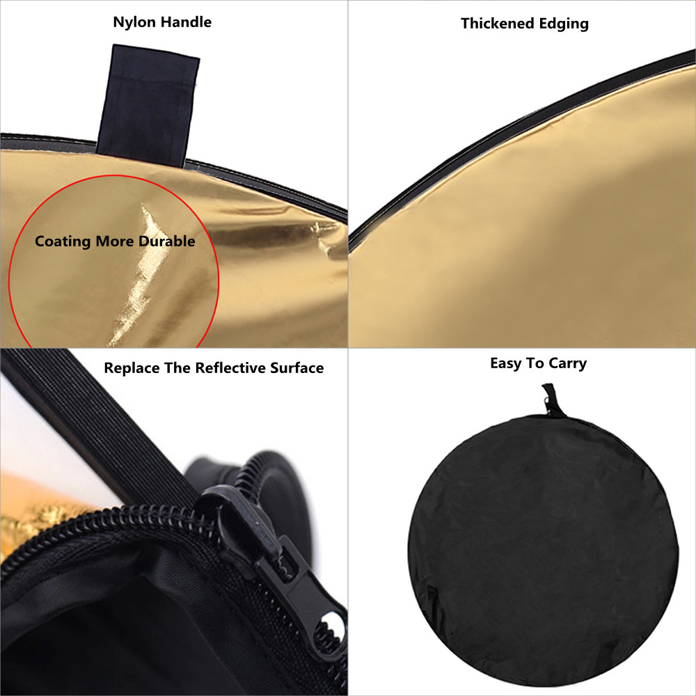 عاكس 110/80/60/30 12 بوصة 5 في - مراجعة Reflector 5 In 1 110Cm وسعره