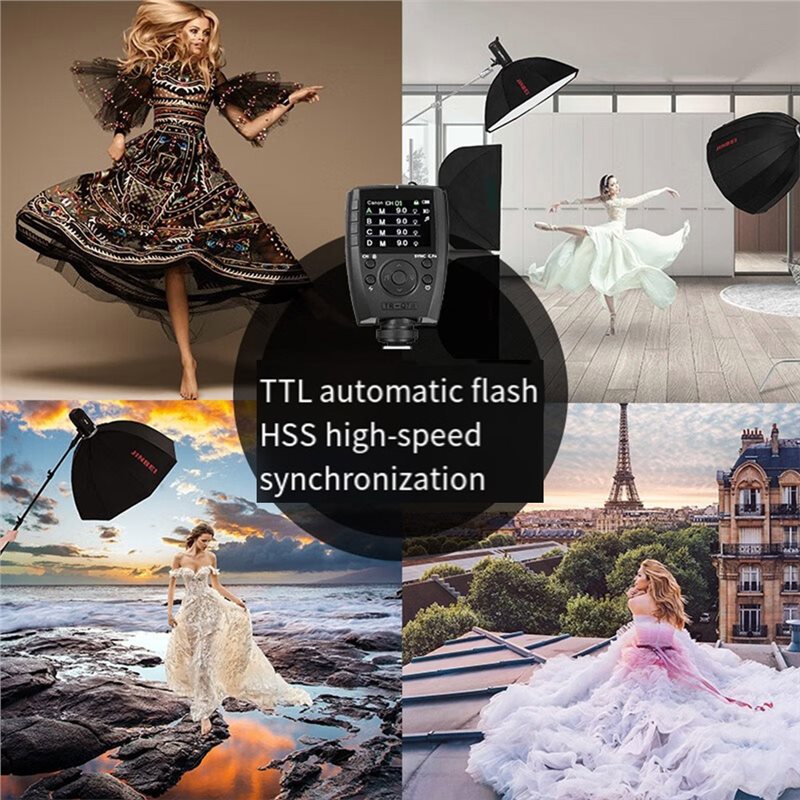 جهاز تحكم لاسلكي Y23A-TR-Q7II  - مراجعة Wireless Flash Trigger 2.4G وسعره