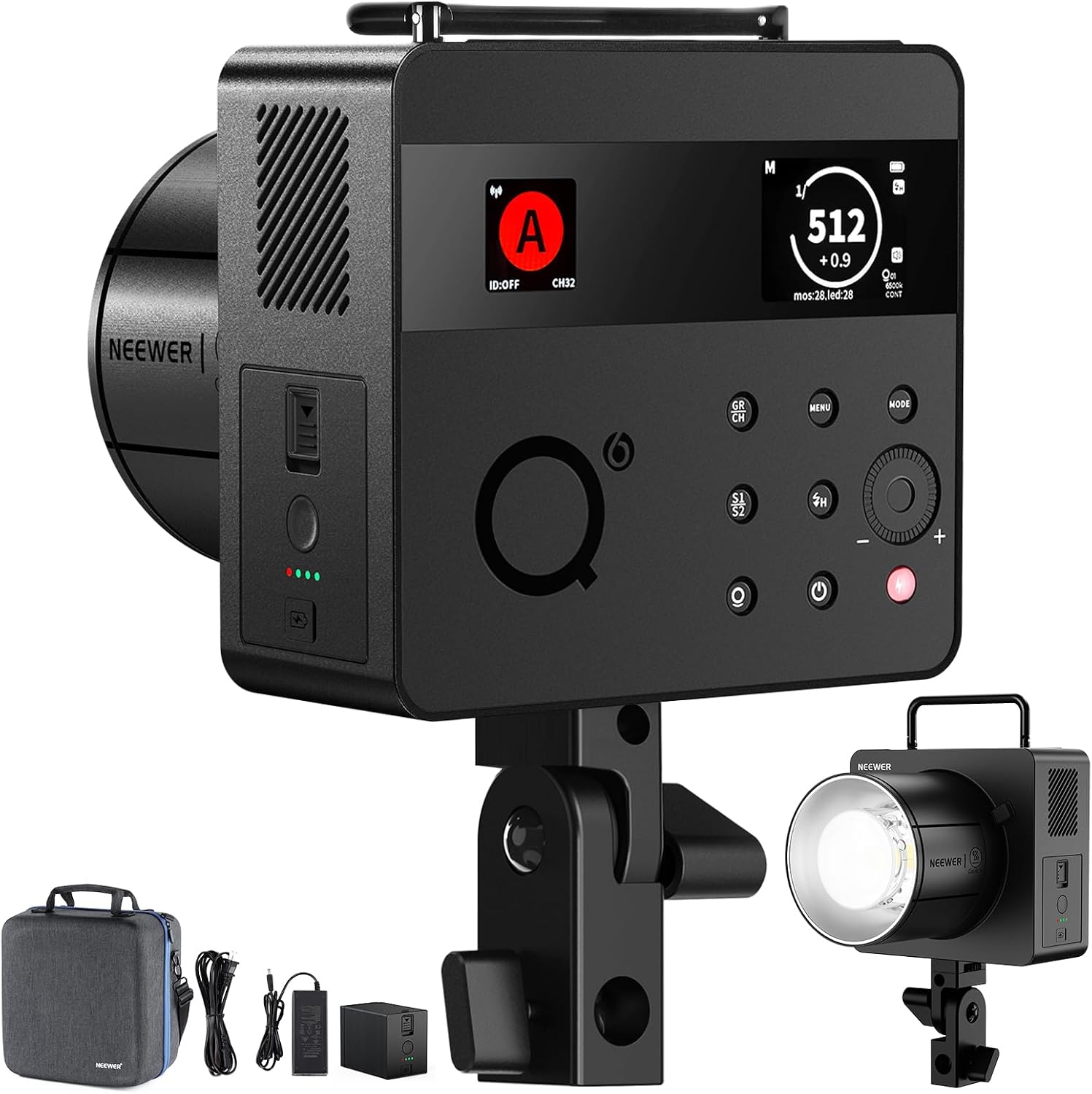 نيور 600 واط 2.4 جيجاهرتز TTL  - مراجعة Studio Strobe Hss Ttl وسعره