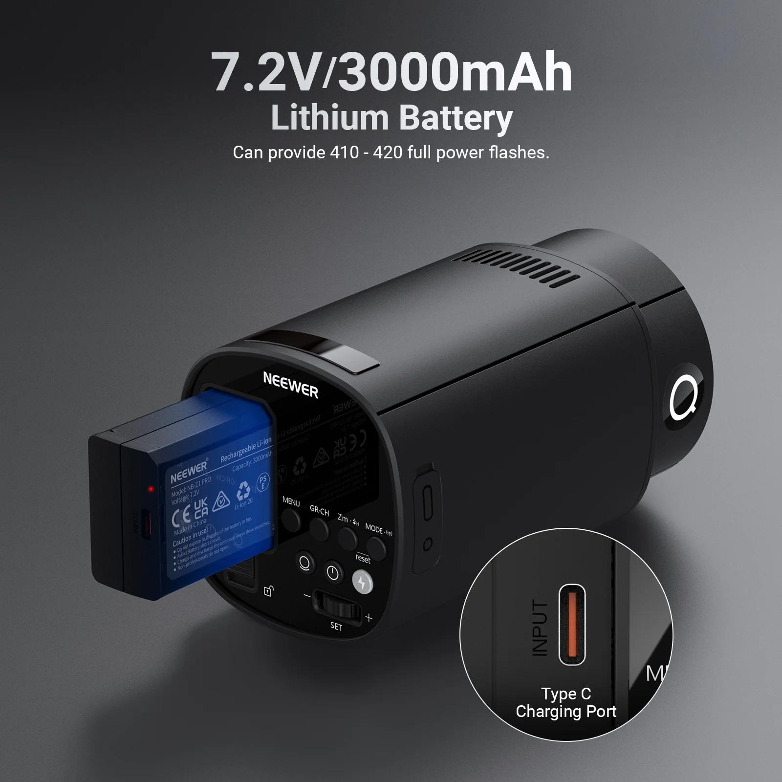نيور Q120 2.4G TTL 120Ws فلاش  - مراجعة Studio Strobe Hss Ttl وسعره