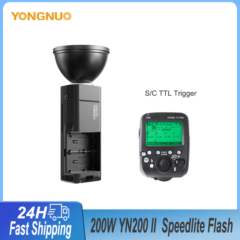 فلاش YONGNUO YN200II لاسلكي 2. - مراجعة Wireless Flash Trigger 2.4G وسعره