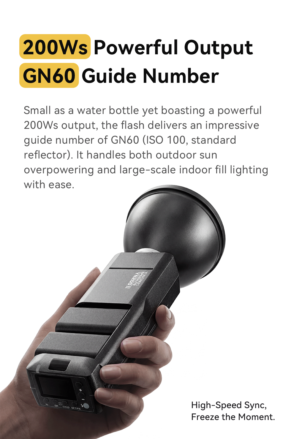 فلاش YONGNUO YN200II لاسلكي 2. - مراجعة Wireless Flash Trigger 2.4G وسعره