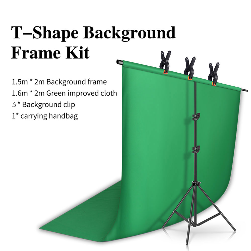 التصوير الفوتوغرافي استوديو ال - مراجعة Photography Backdrop Stand Kit وسعره