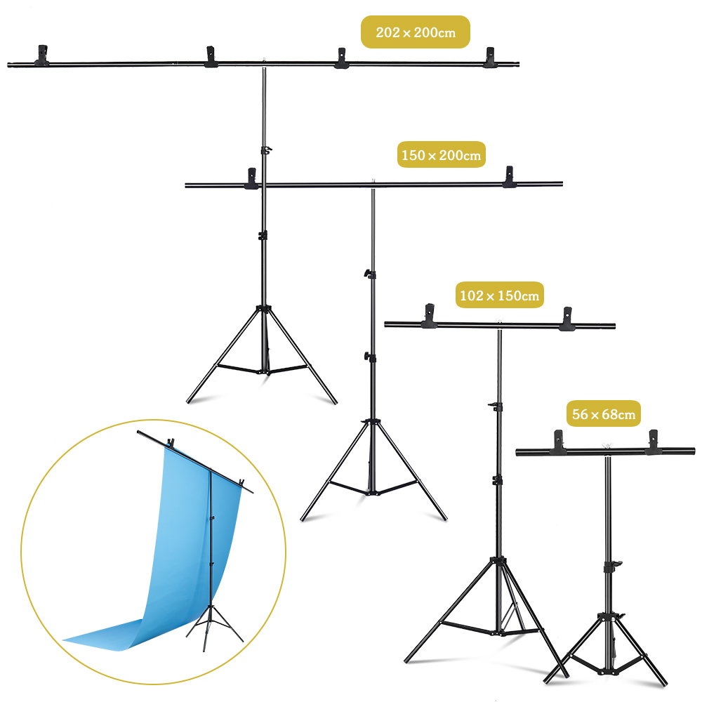 التصوير الفوتوغرافي استوديو ال - مراجعة Photography Backdrop Stand Kit وسعره