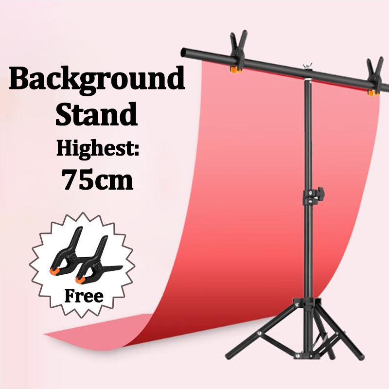 T-شكل خلفيات للتصوير الفوتوغرا - مراجعة Photography Backdrop Stand Kit وسعره