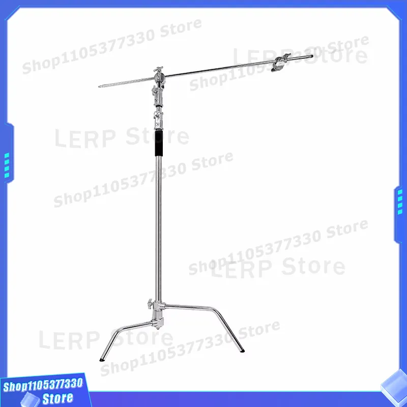 حامل إضاءة ثقيل الوزن من نوع C - مراجعة Studio Light Stand 3M Heavy Duty وسعره