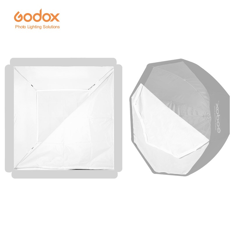 قماش ناشر ضوء احتياطي من Godox - مراجعة Softbox 120Cm Octagon وسعره
