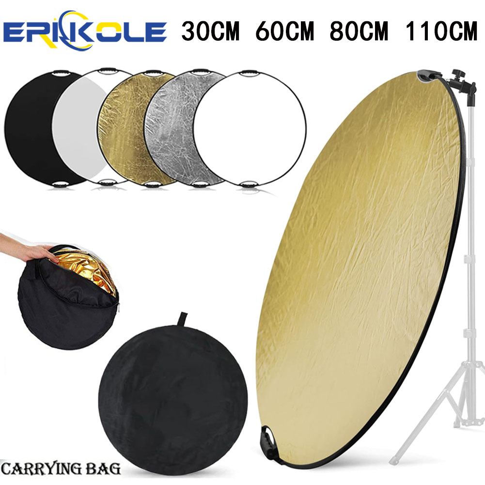 مجموعة عاكسة للتصوير الفوتوغرا - مراجعة Reflector 5 In 1 110Cm وسعره