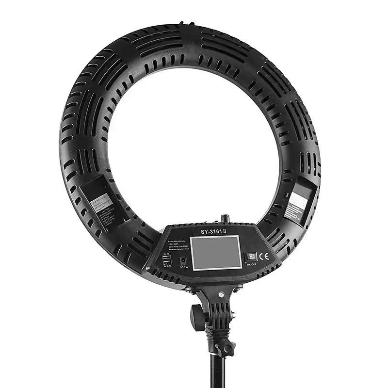 ضوء حلقي 18 بوصة بقوة 96 واط،  - مراجعة Ring Light 18 Inch Studio وسعره