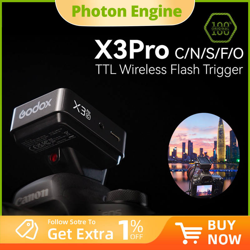 جديد Godox X3pro TTL HSS 2.4G  - مراجعة Wireless Flash Trigger 2.4G وسعره