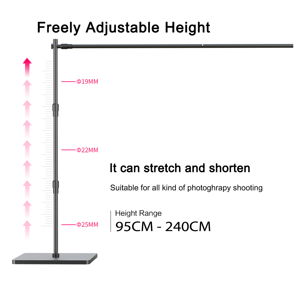 حامل خلفية للتصوير الفوتوغرافي - مراجعة Photography Backdrop Stand Kit وسعره