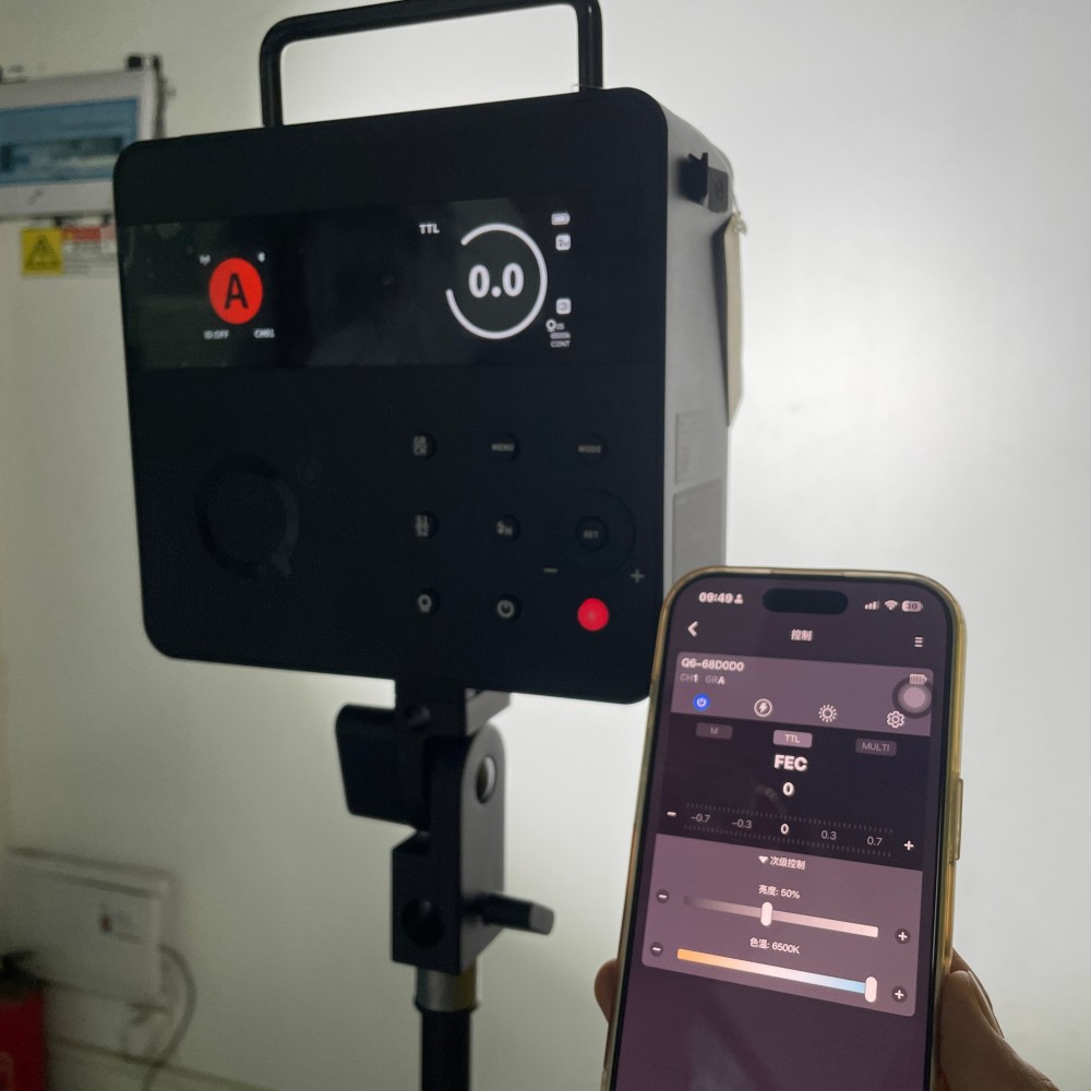 نيور Q6 600 واط 2.4 جيجاهرتز T - مراجعة Studio Strobe Hss Ttl وسعره