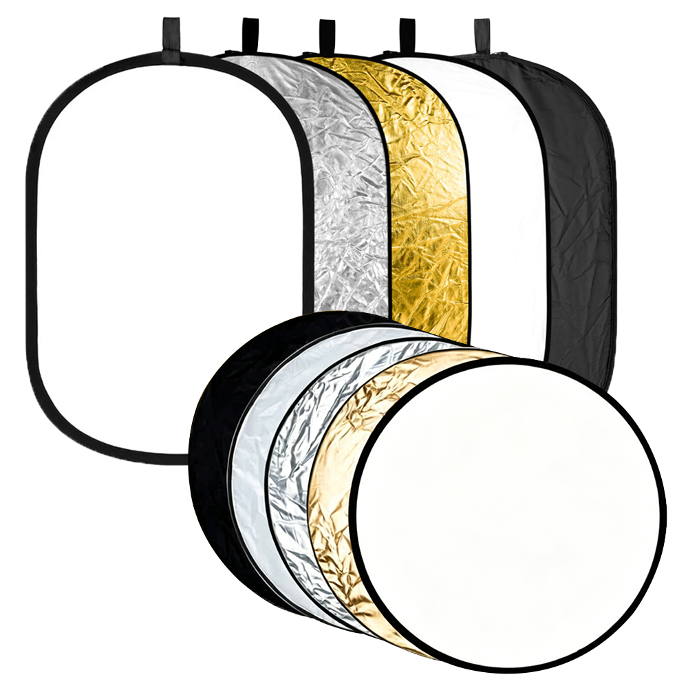 عاكس ضوء قابل للطي 5 في 1 بطول - مراجعة Reflector 5 In 1 110Cm وسعره