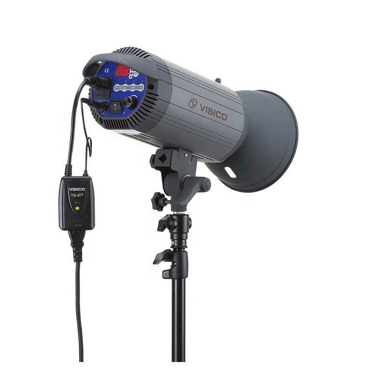 ضوء فلاش استوديو احترافي عالي  - مراجعة Studio Strobe Light 600W وسعره