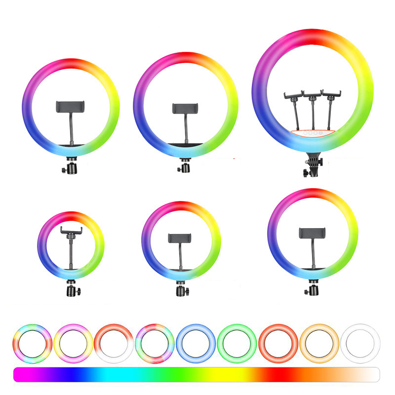 ضوء حلقي RGB مقاس 18 بوصة قابل - مراجعة Ring Light 18 Inch Studio وسعره