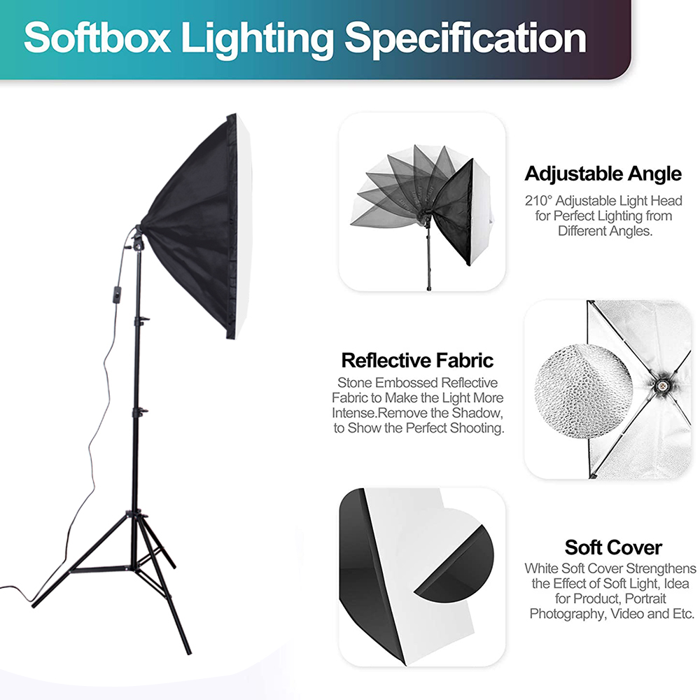 مجموعة معدات استوديو الصور الف - مراجعة Photography Backdrop Stand Kit وسعره