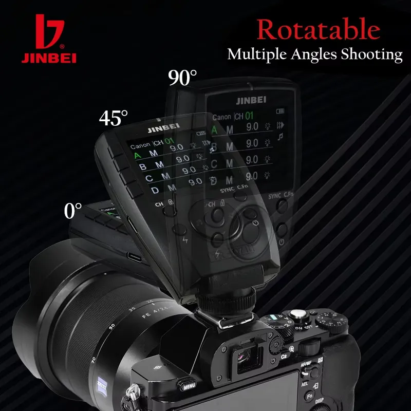 جهاز تحكم لاسلكي 2.4G TTL لتفع - مراجعة Wireless Flash Trigger 2.4G وسعره