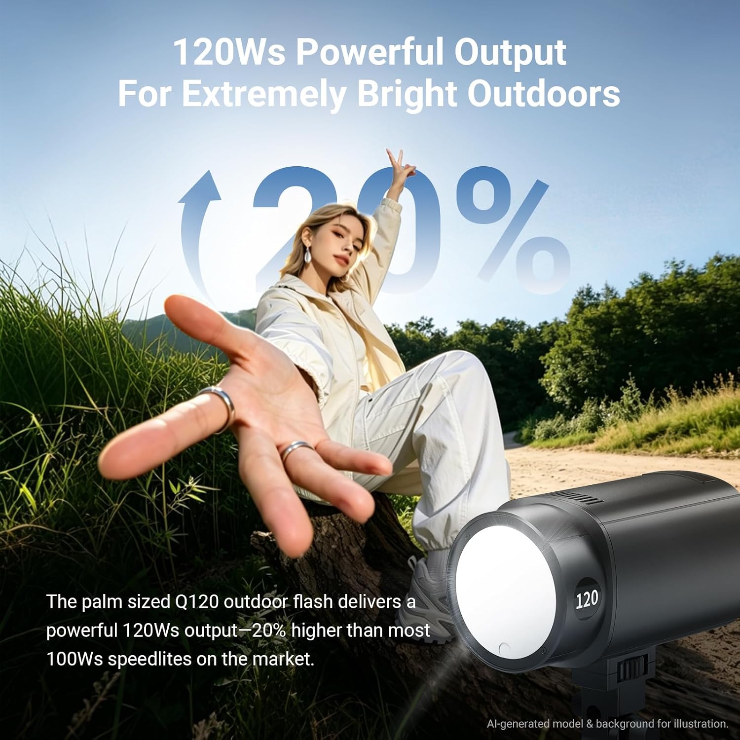 فلاش خارجي NEEWER Q120 بقوة 12 - مراجعة Studio Strobe Hss Ttl وسعره