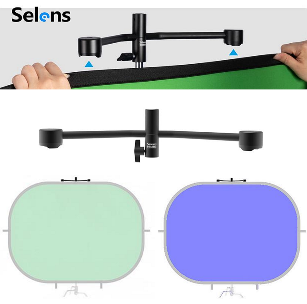 Selens عاكس كليب التصوير كروما - مراجعة Photography Backdrop Stand Kit وسعره