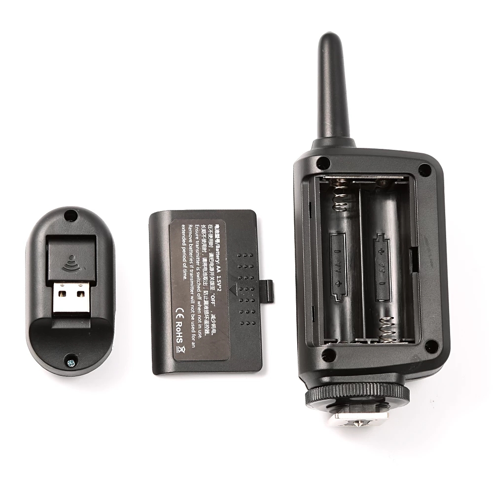 جهاز تحكم لاسلكي 2.4 جيجاهرتز  - مراجعة Wireless Flash Trigger 2.4G وسعره