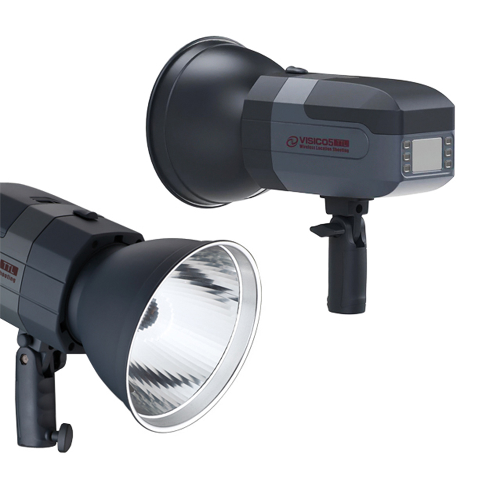 Visico 5II 400Ws TTL HSS حزمة  - مراجعة Studio Strobe Hss Ttl وسعره