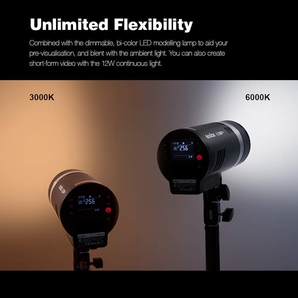 فلاش خارجي Godox AD300Pro بقوة - مراجعة Studio Strobe Hss Ttl وسعره