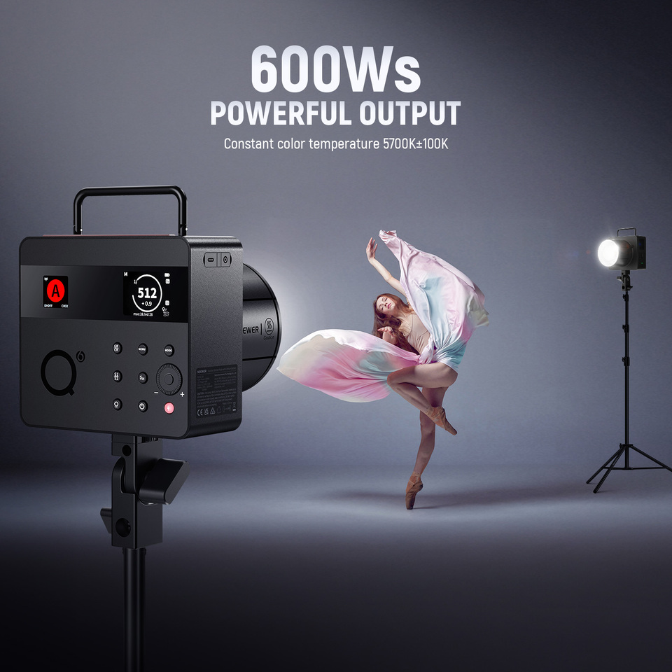 فلاش استوديو خارجي Q6 بقوة 600 - مراجعة Studio Strobe Hss Ttl وسعره